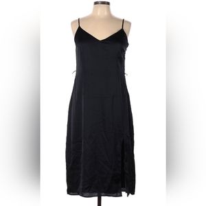 Abercrombie & Fitch Satin Midi Slip Dress Size LG